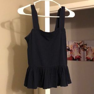 Peplum tank